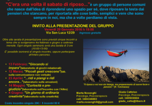 sabato di riposo